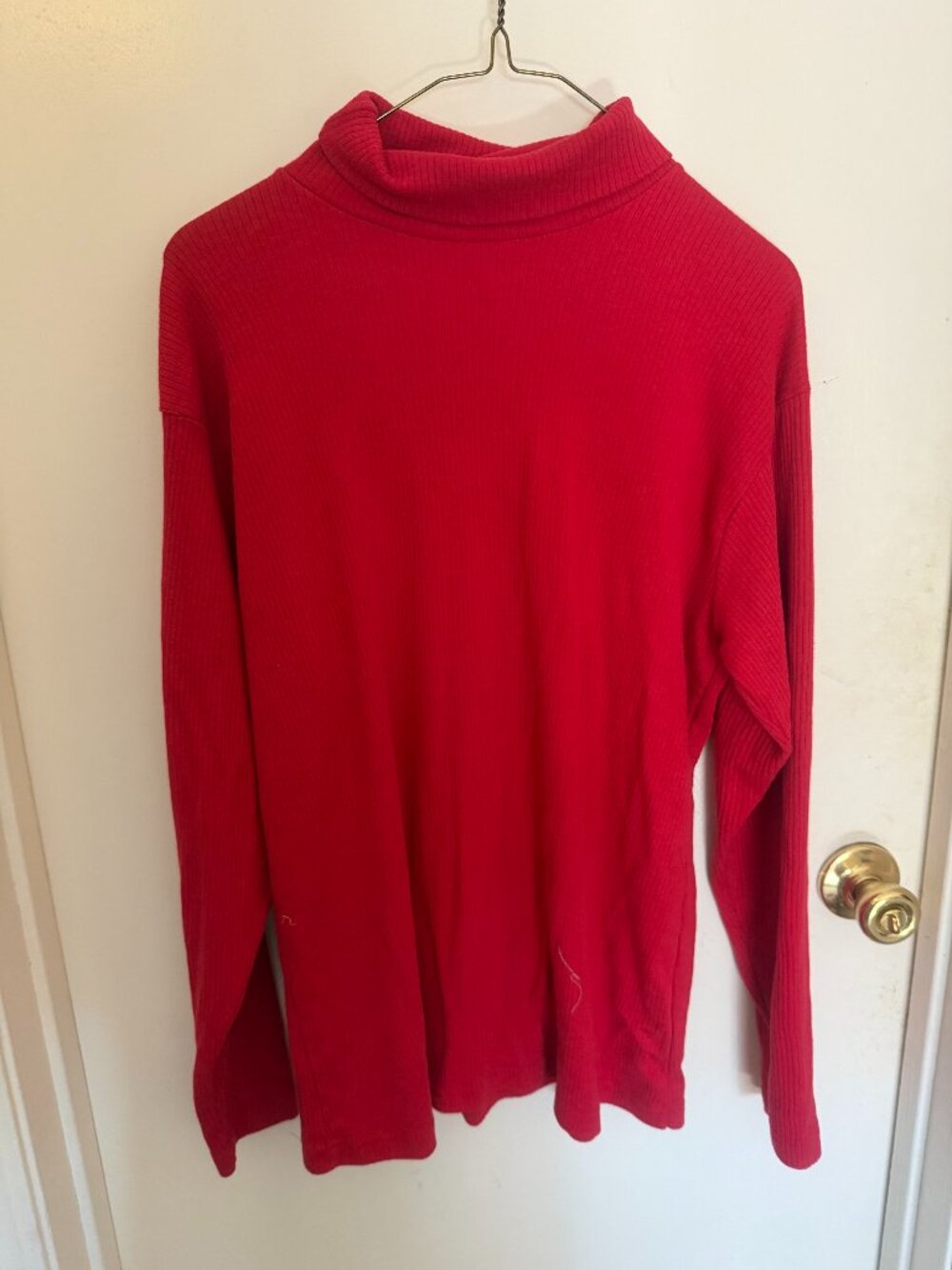 Bobbie Brooks Red Turtleneck W XL
